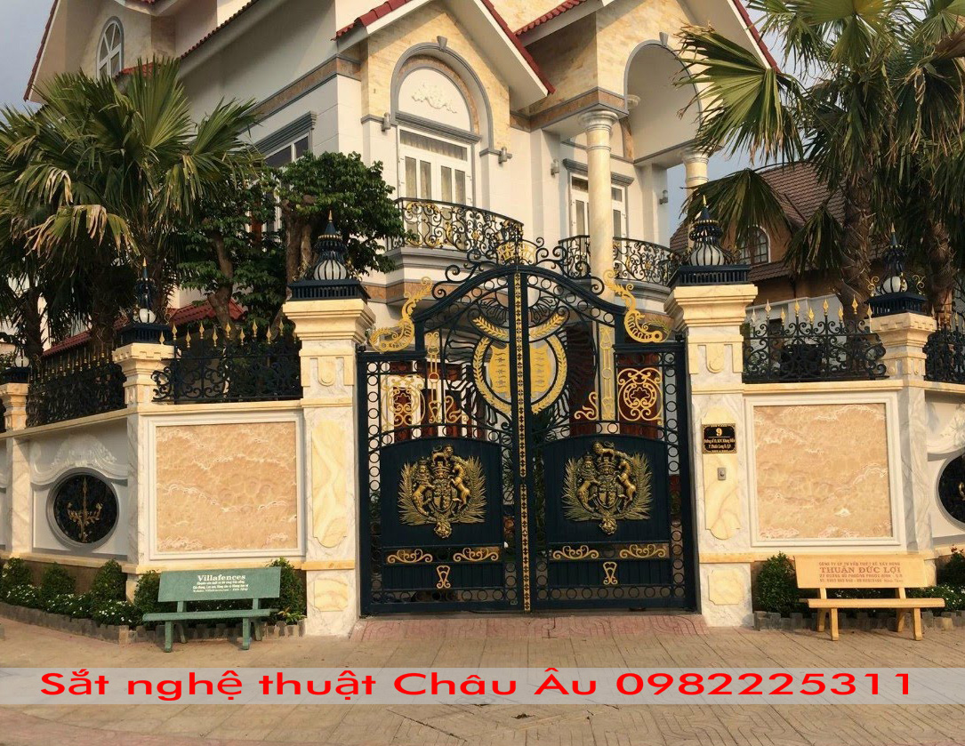 Mẫu cổng sắt nghệ thuật