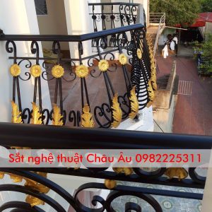 Những mẫu lan can sắt mỹ thuật đẹp – Mẫu lan can sắt đẹp tại tỉnh Quảng Ninh