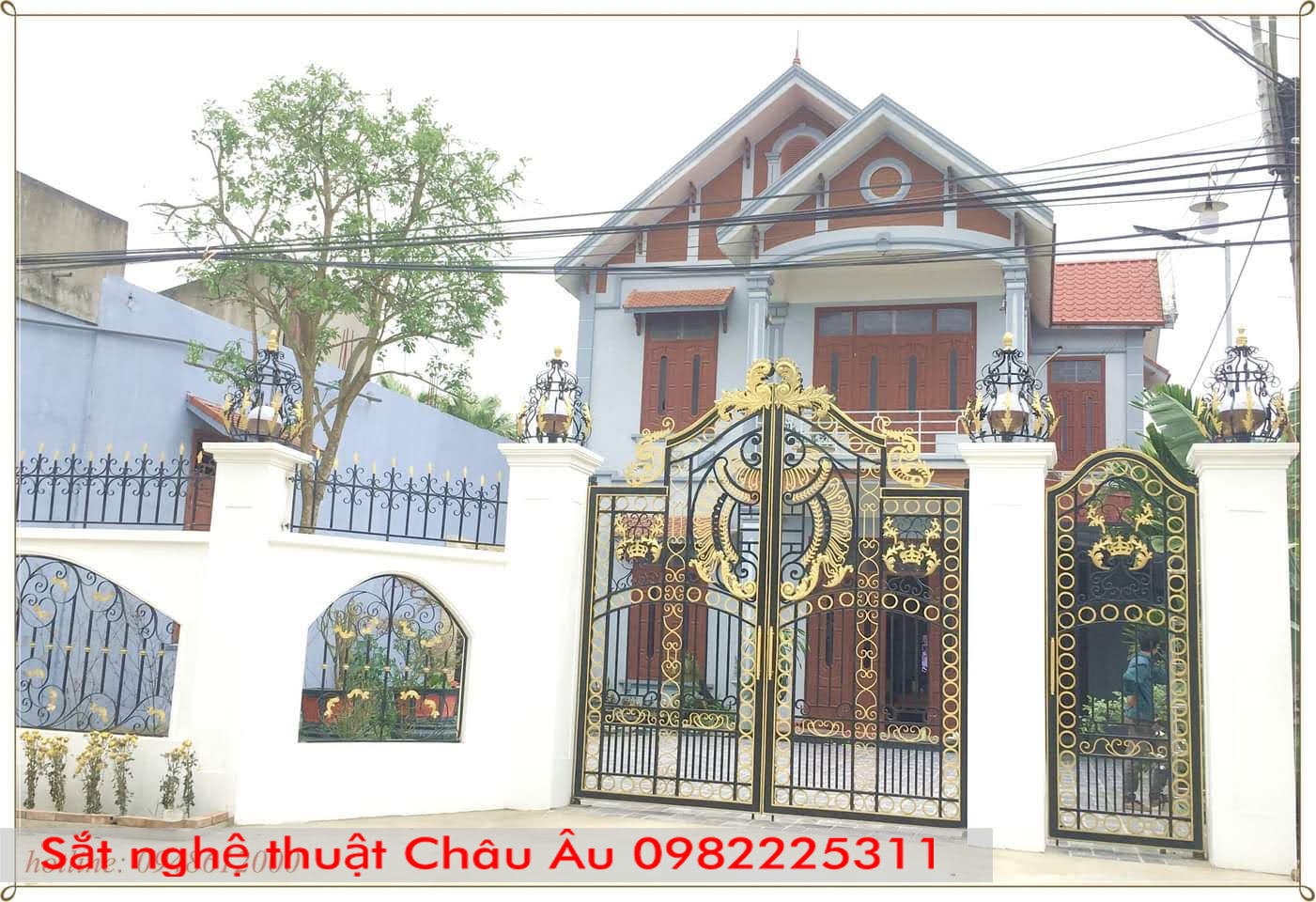 cổng sắt nghệ thuật