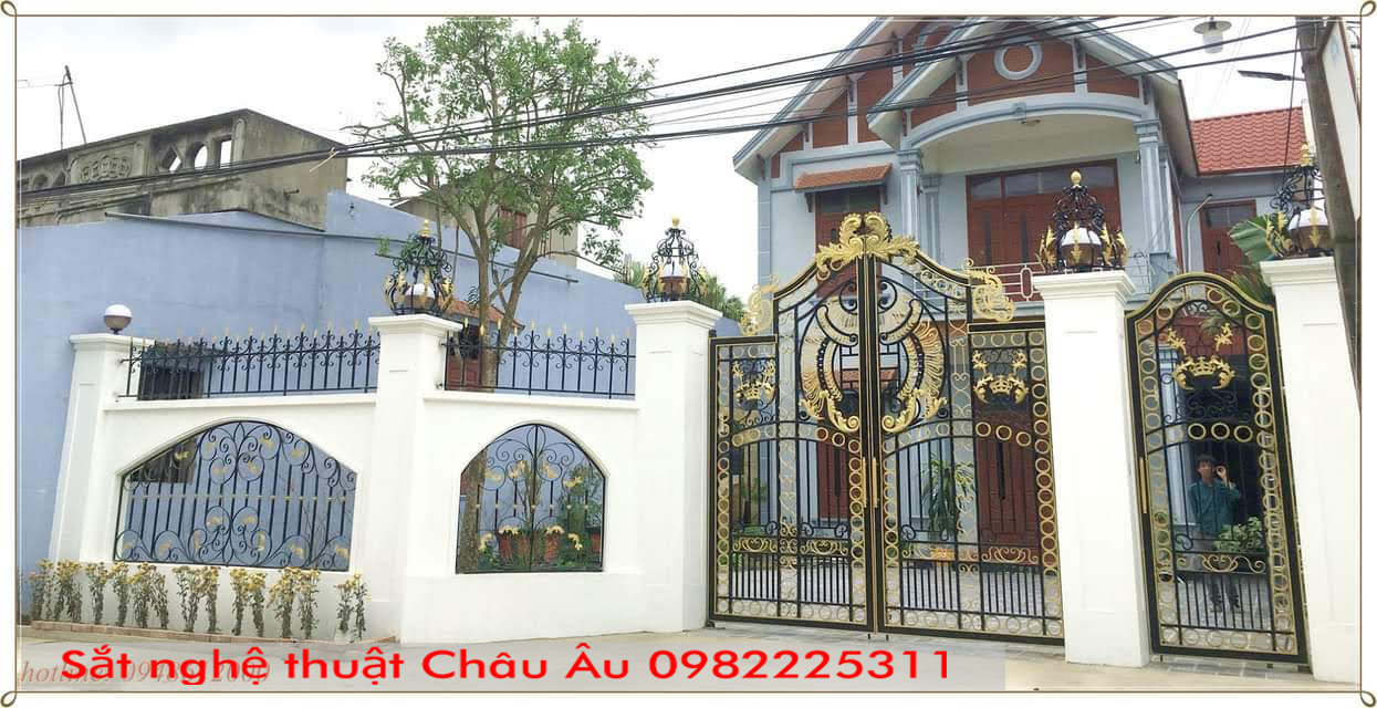 Cổng sắt mỹ nghệ