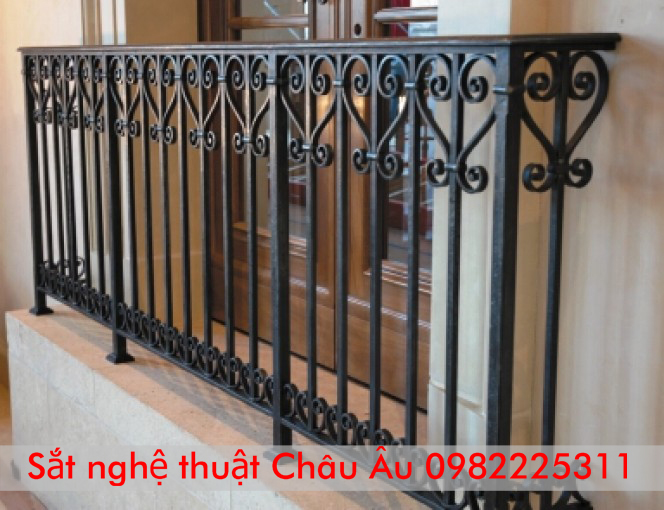 Lan can sắt nghệ thuật đẹp Lan can sắt nghệ thuật đẹp