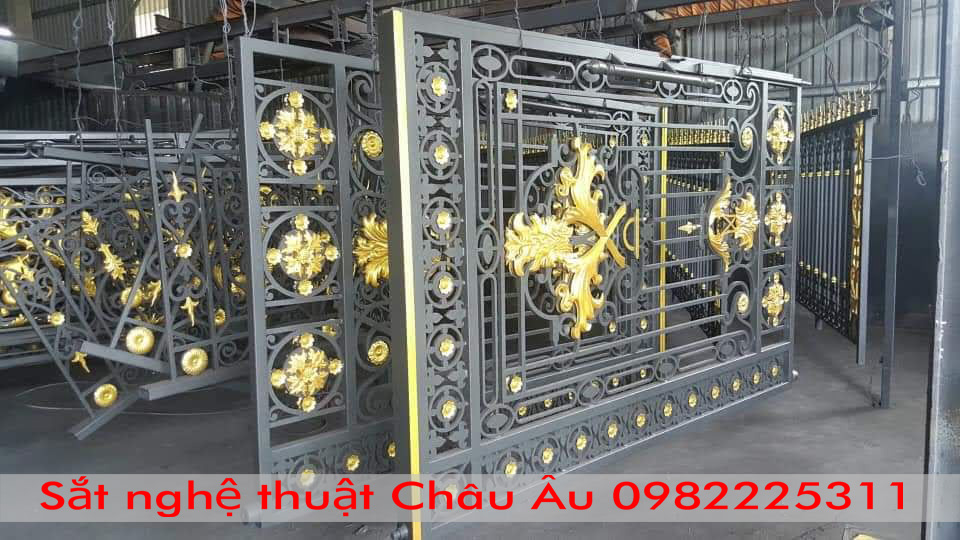 Mẫu cổng biệt thự hiện đại đẹp