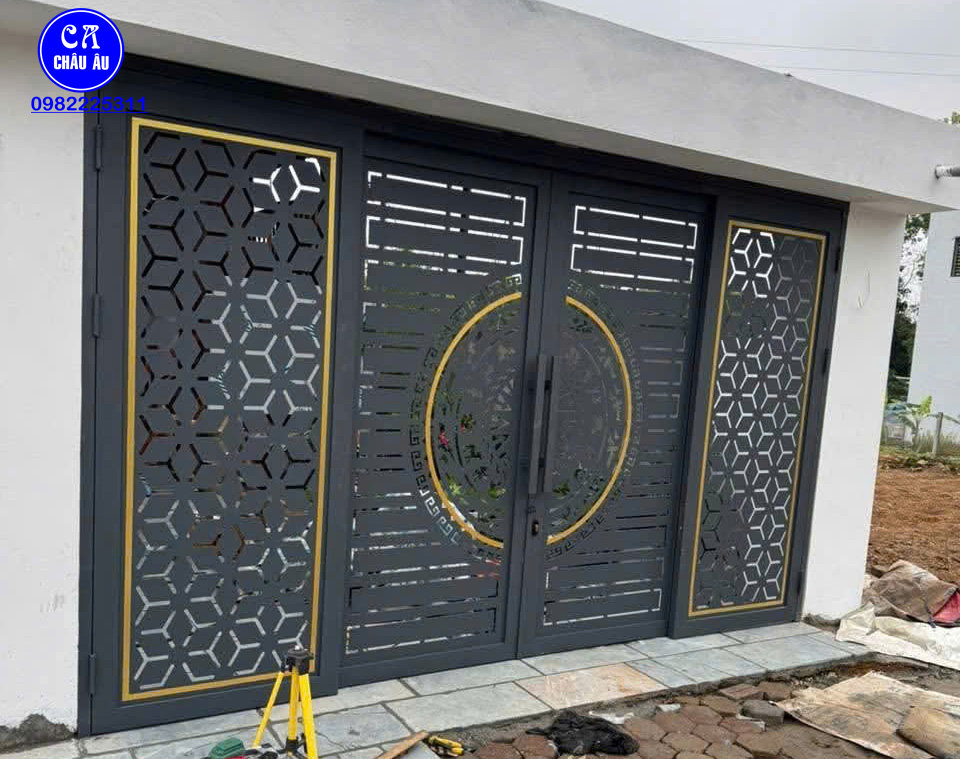 Thi Công Cửa Sắt Trượt Quay Giá Tốt Thi Công Cửa Sắt Trượt Quay Giá Tốt