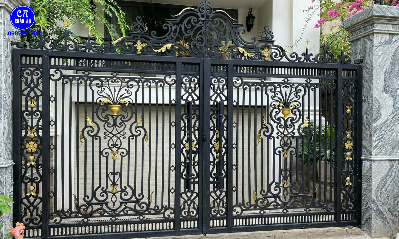 cửa sắt mỹ thuật thanh thoát cửa sắt mỹ thuật thanh thoát